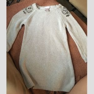 JILLIAN'S CLOSET - Gorgeous Silver Sweater Dress